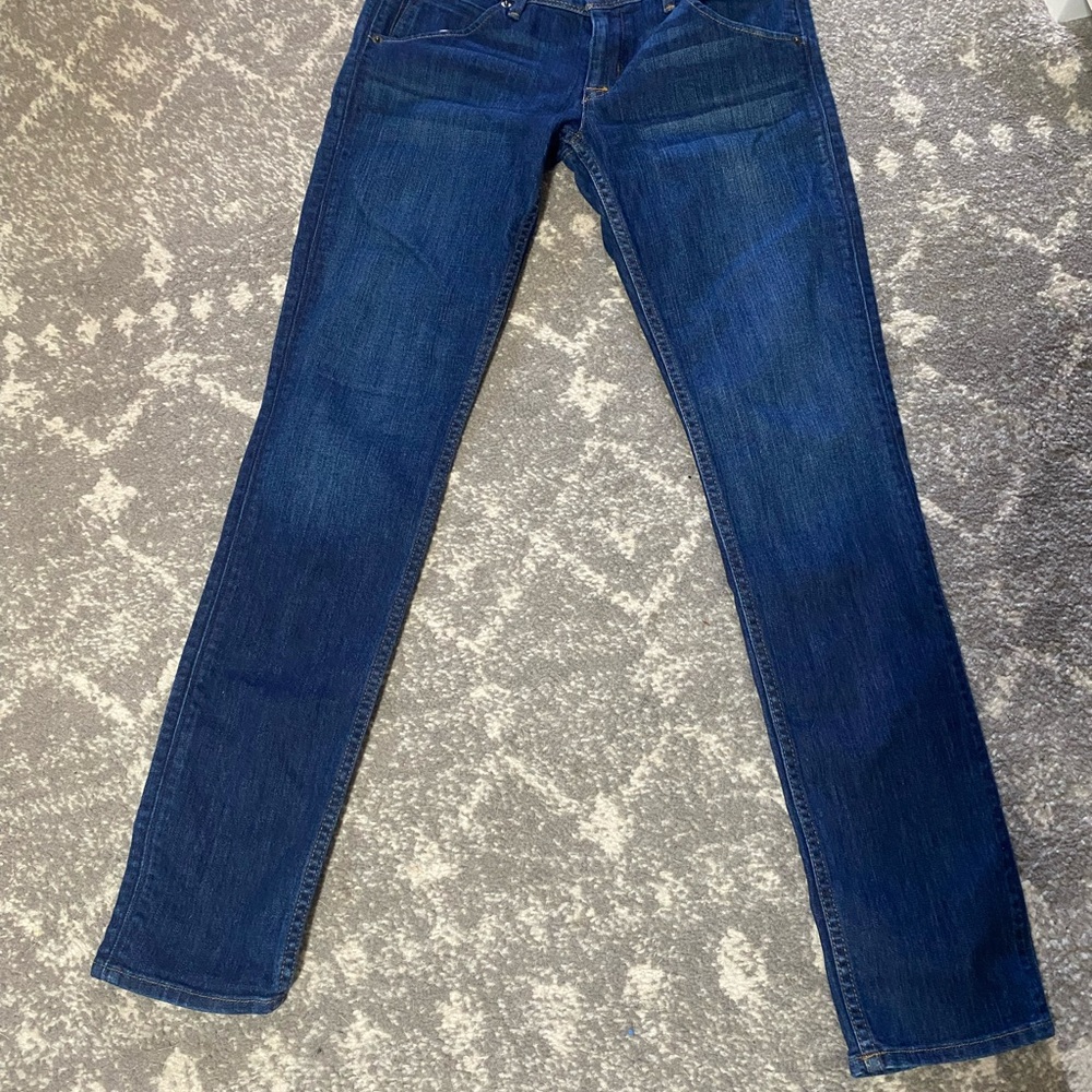 Hudson Jeans Blue Straight Leg Denim